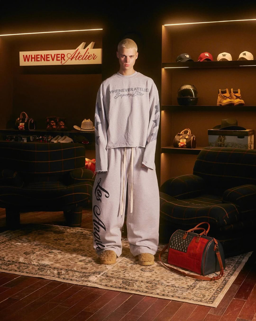 “WHENEVER” SUPER STAR LONGSLEEVE T-SHIRT