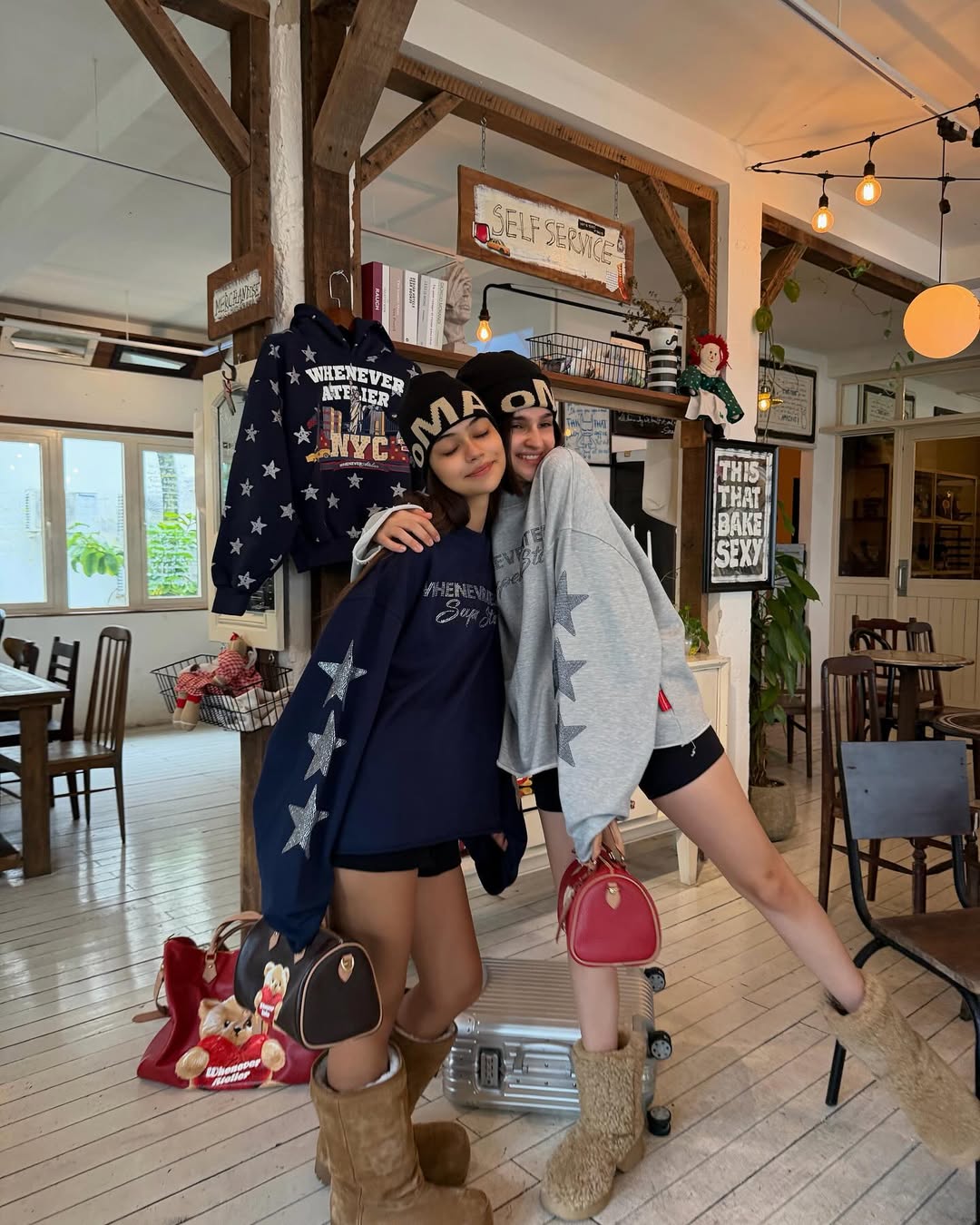 “WHENEVER” SUPER STAR LONGSLEEVE T-SHIRT