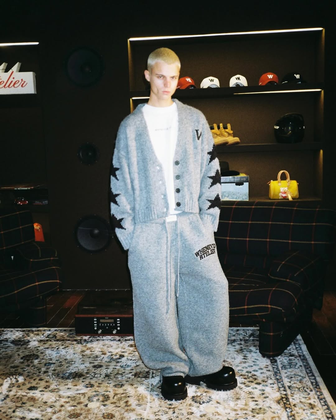 “WHENEVER” STAR CARDIGAN