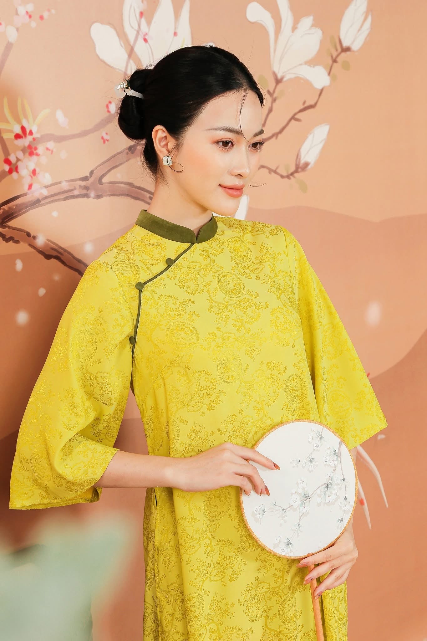 Set Áo Dài Hoàng Yến