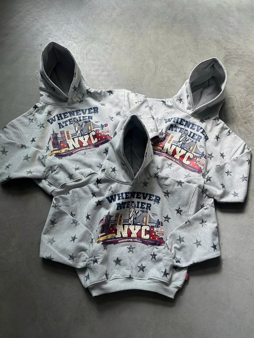 “WHENEVER” STAR BOY HOODIE