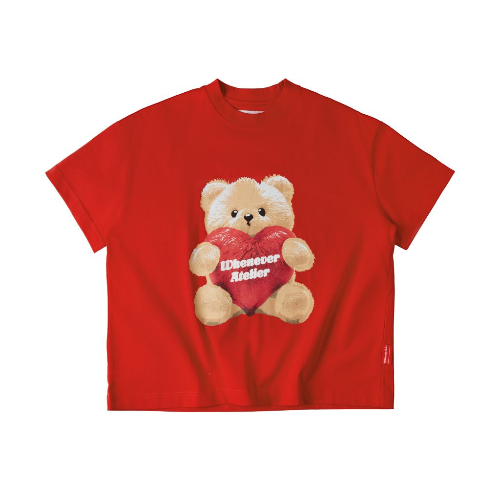 “WHENEVER” BEAR T-SHIRT