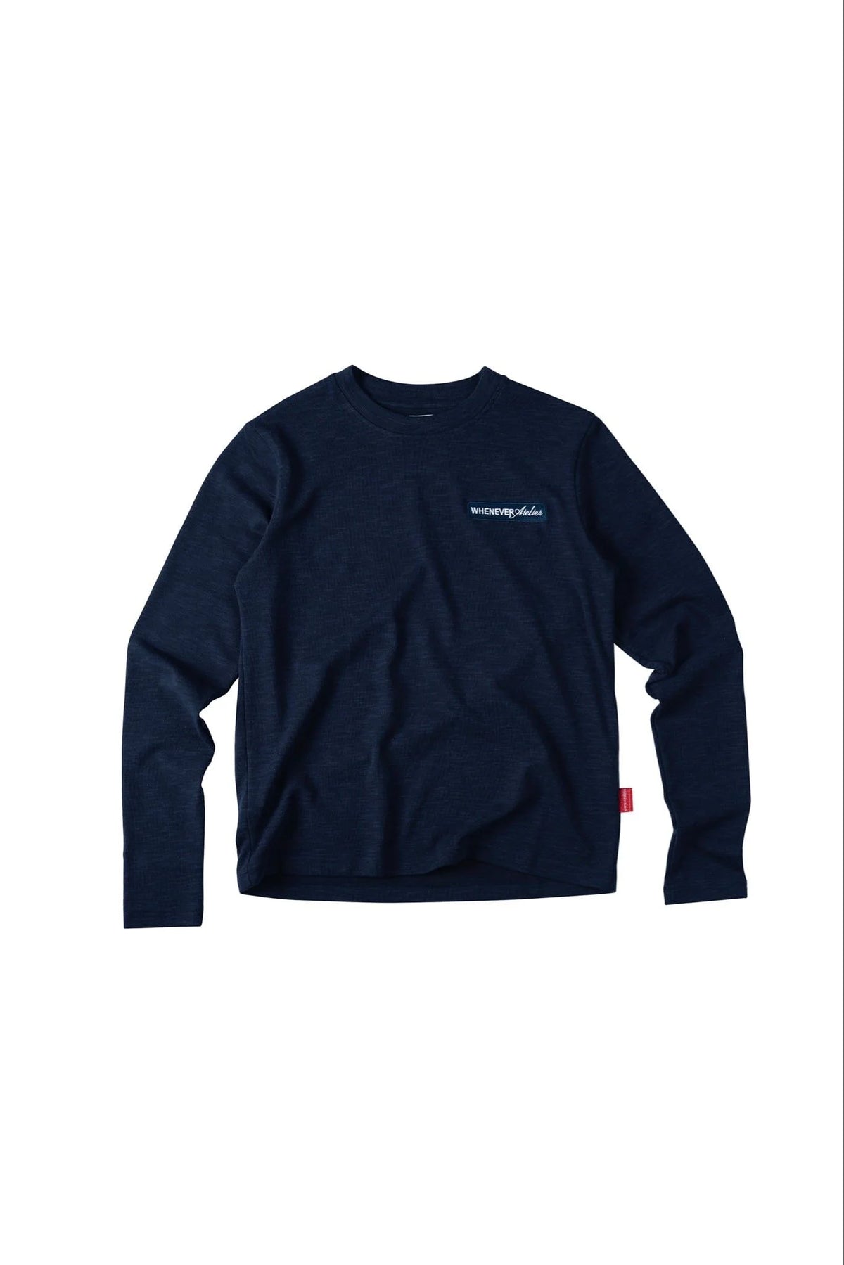“WHENEVER” EMBROIDERED LOGO 26 LONG SLEEVE
