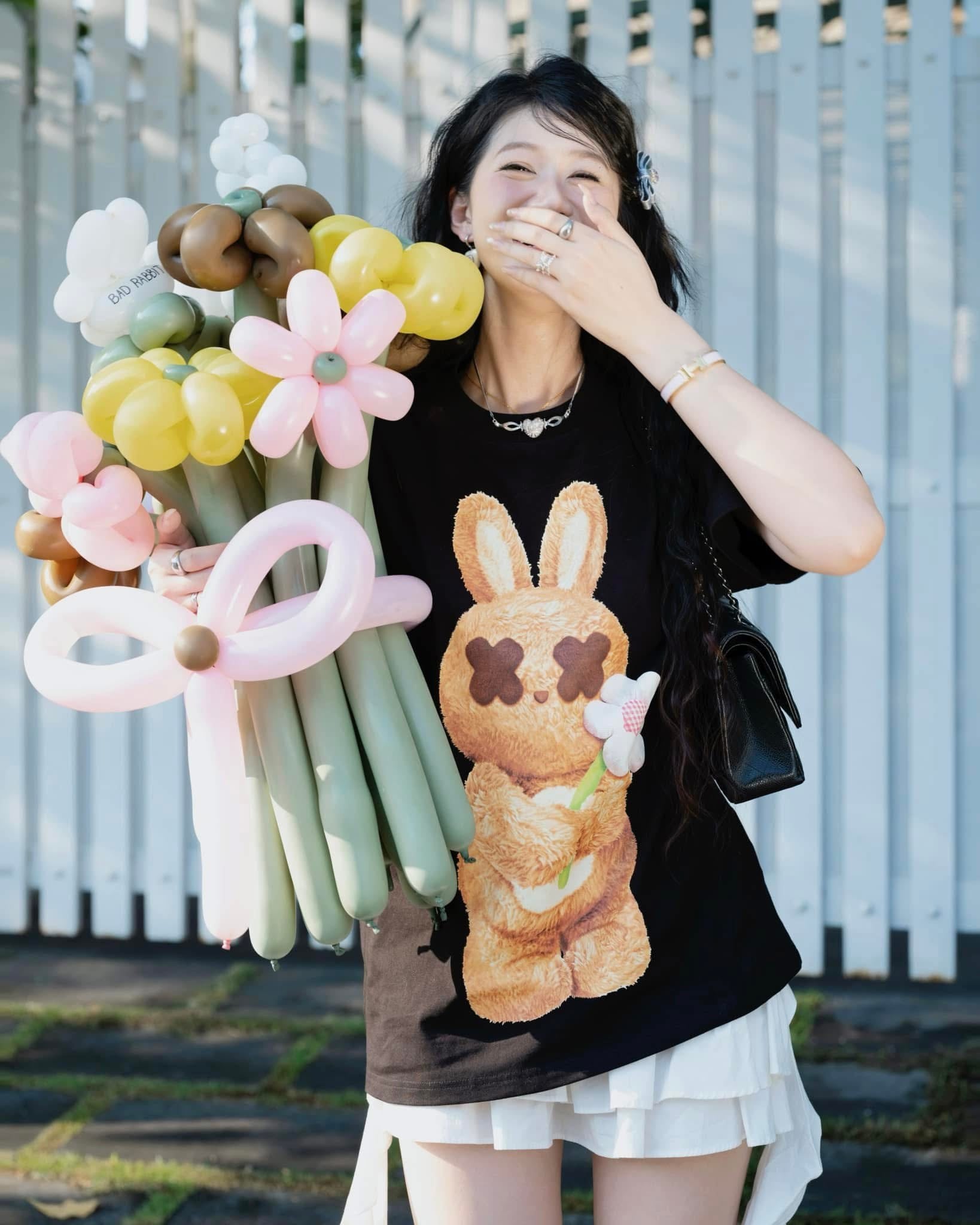 FLOWER RABBIT TEE
