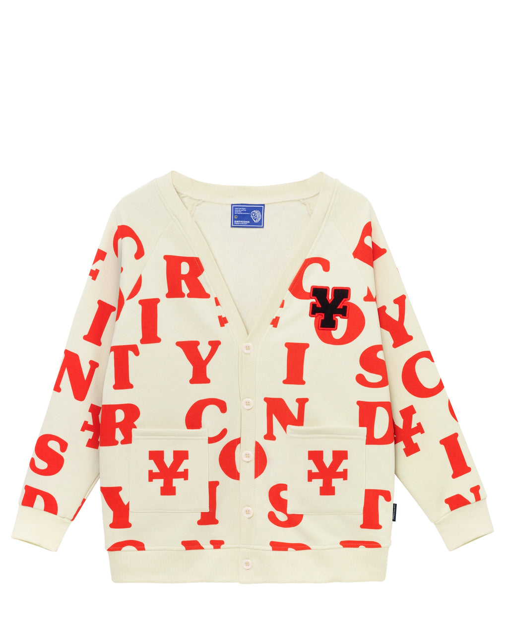 DirtyCoins Print Cardigan