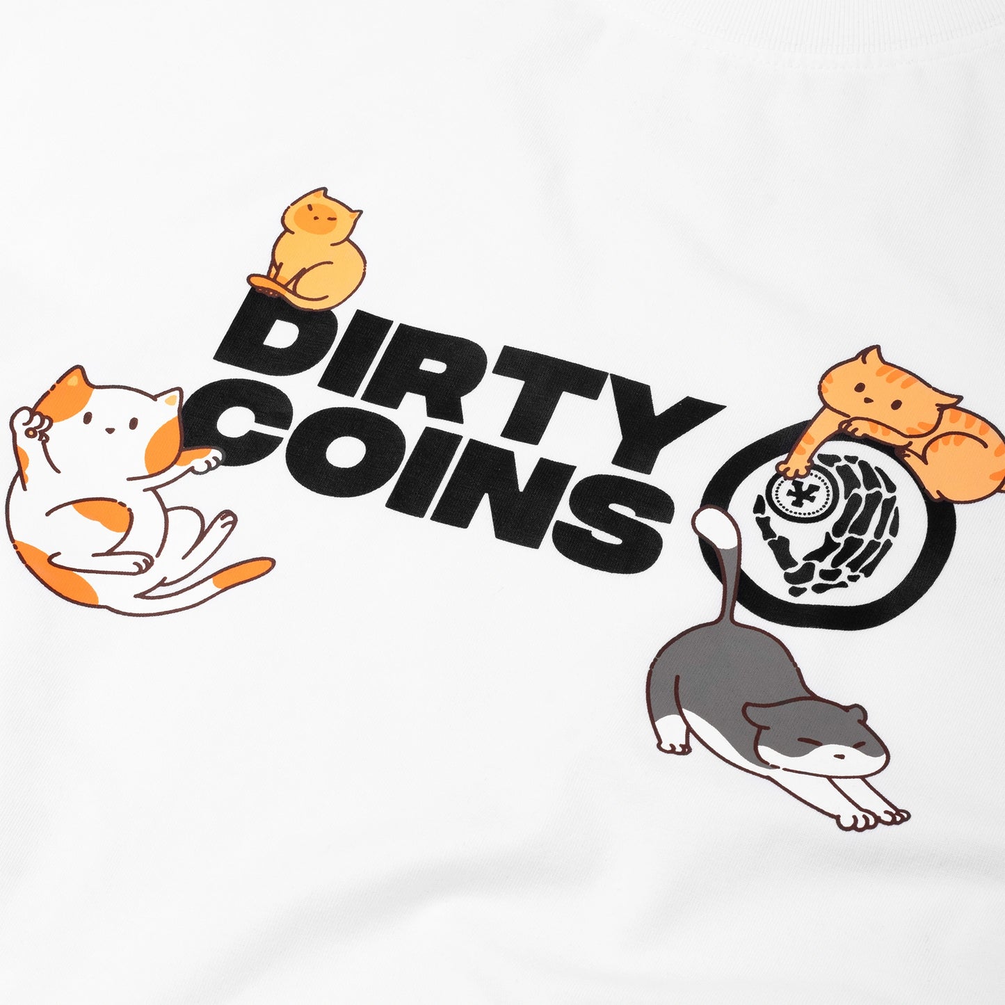 DirtyCoins Chonky Kittens T-shirt