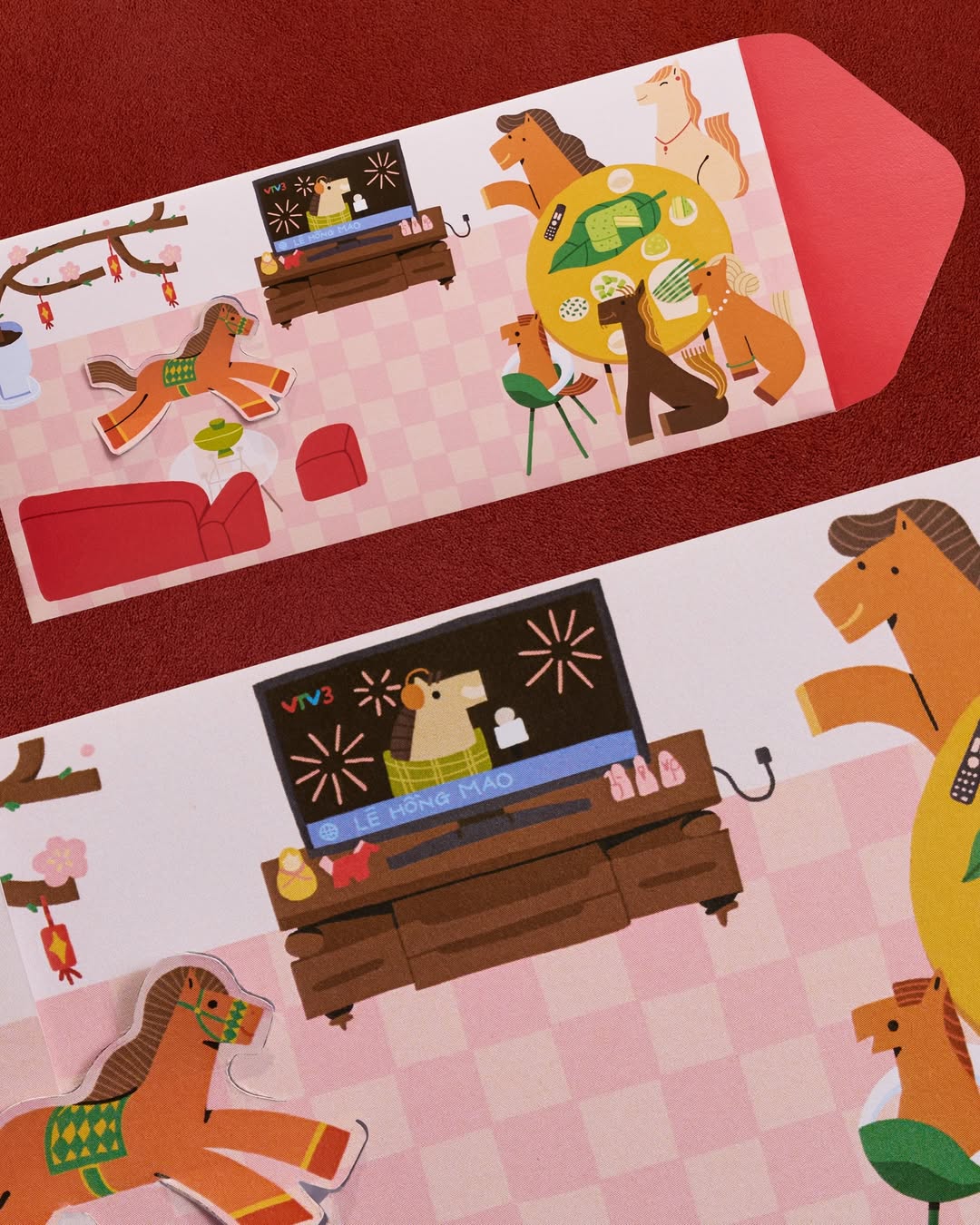 BỘ BAO LÌ XÌ "CUỘC ĐUA QUAN TRỌNG"