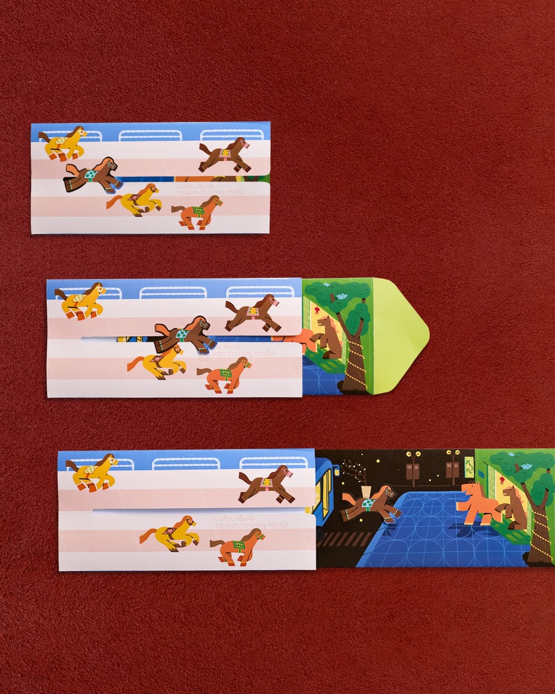 BỘ BAO LÌ XÌ "CUỘC ĐUA QUAN TRỌNG"