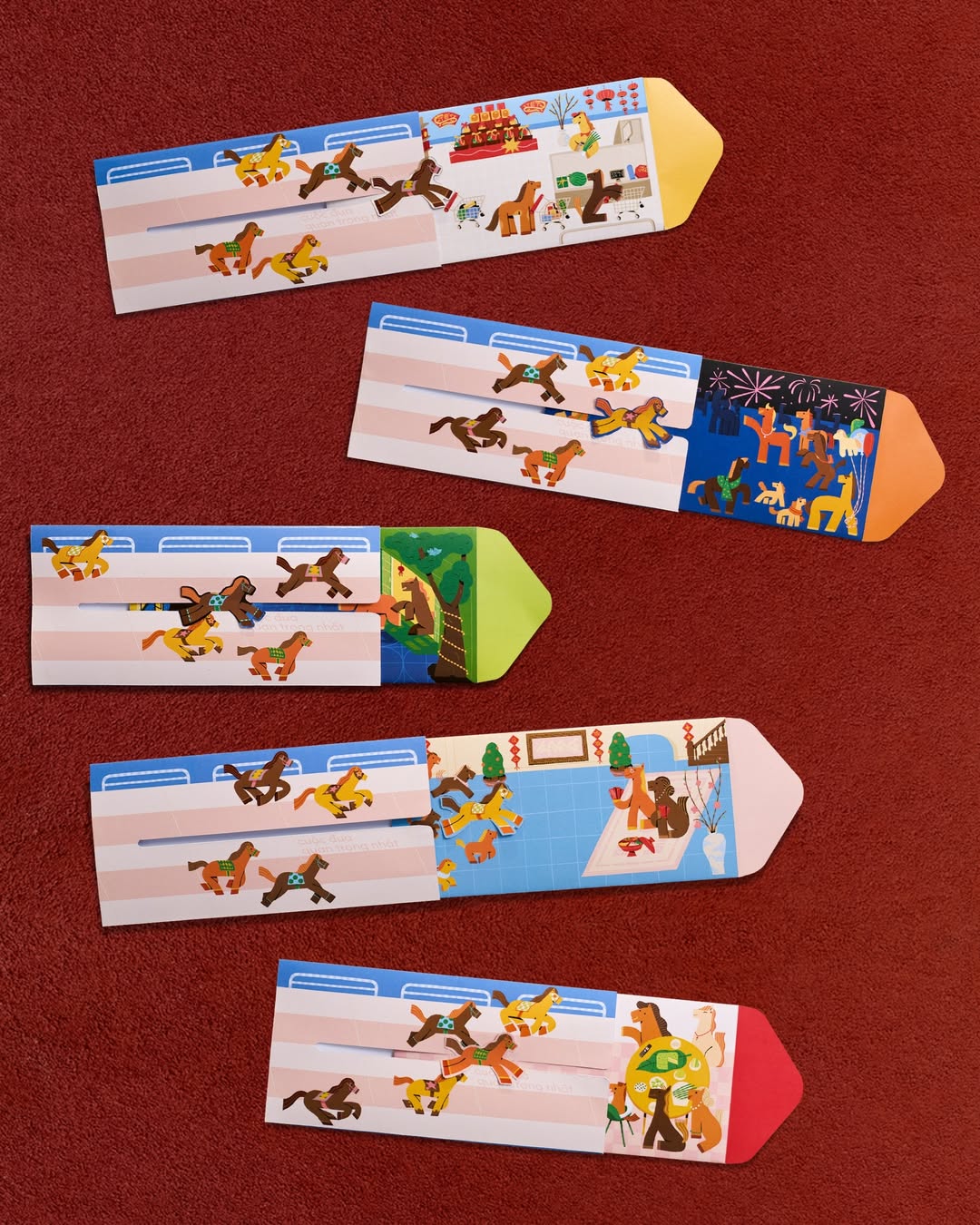 BỘ BAO LÌ XÌ "CUỘC ĐUA QUAN TRỌNG"