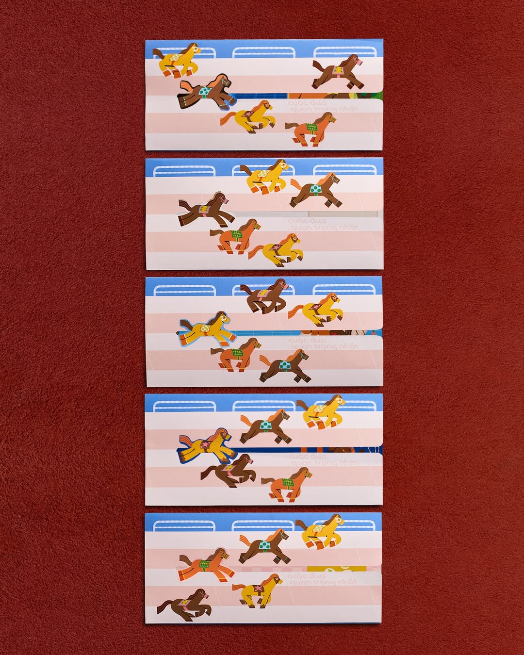 BỘ BAO LÌ XÌ "CUỘC ĐUA QUAN TRỌNG"