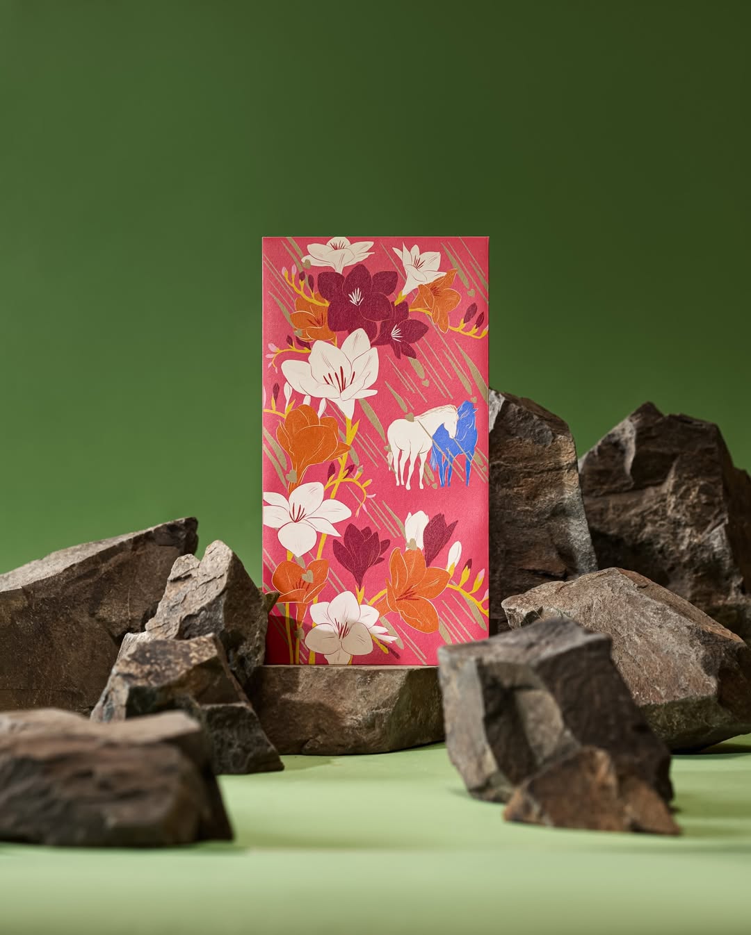 BỘ BAO LÌ XÌ "ĐƠM HOA KẾT MÃ"