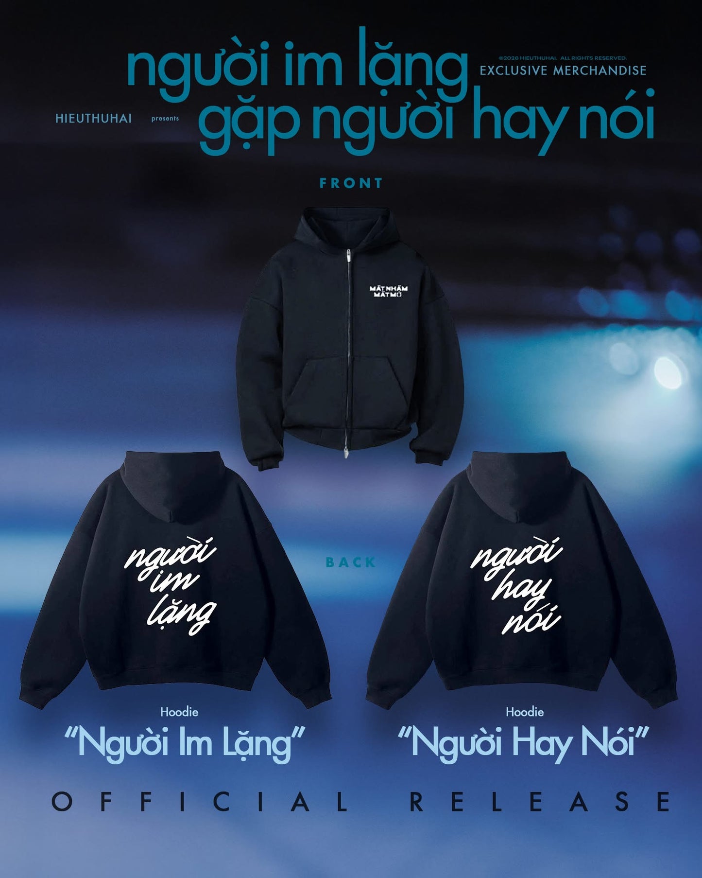 Hoodie "NGƯỜI IM LẶNG"