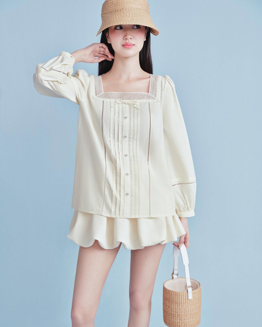 Vivi Top x Wave Skirt