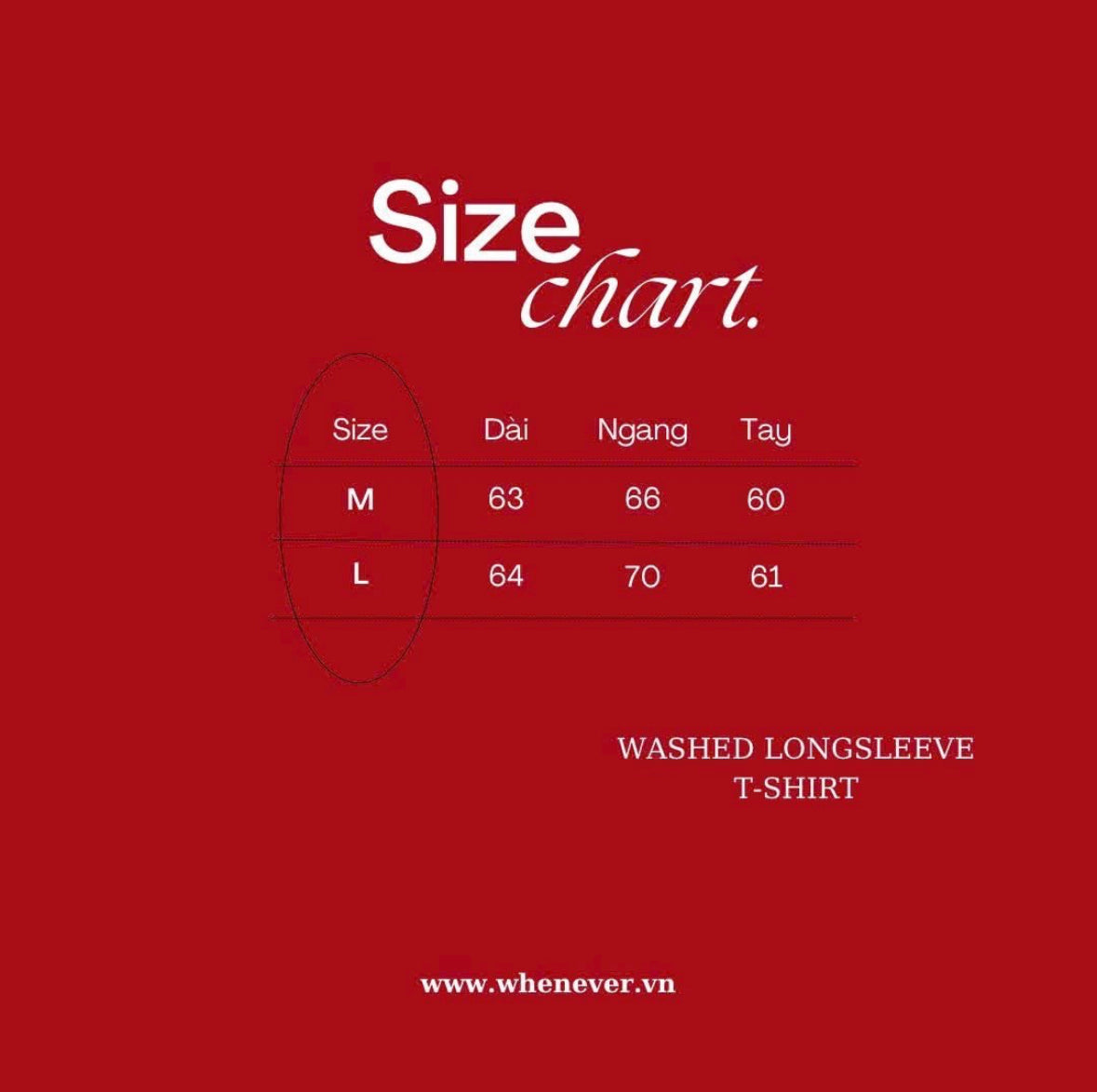 “WHENEVER” WASHED LONGSLEEVE T-SHIRT