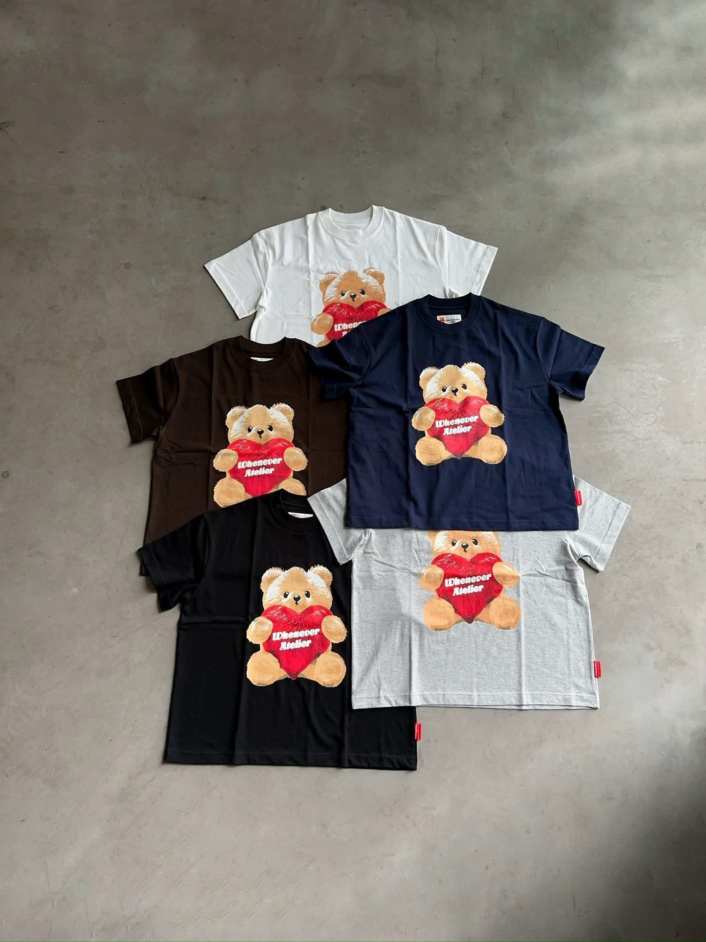 “WHENEVER” BEAR T-SHIRT