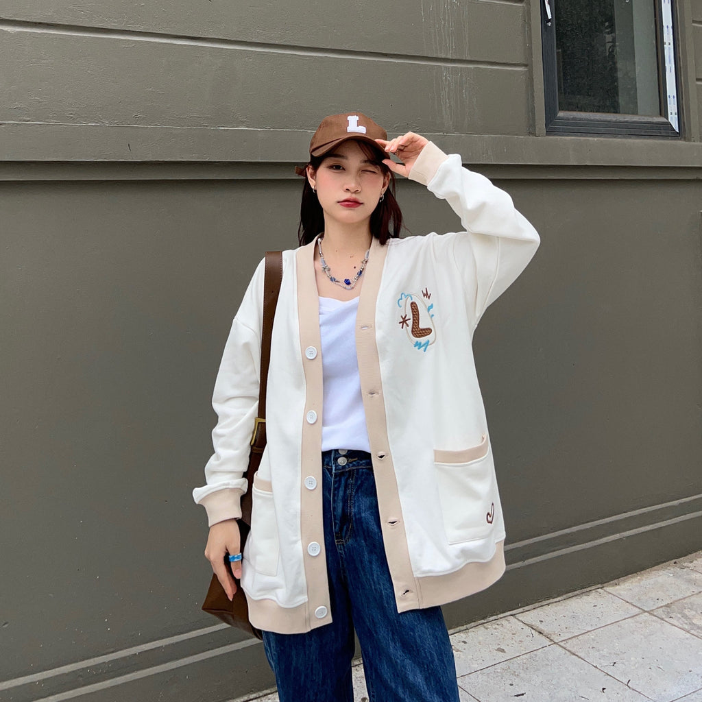 The L Label Cardigan