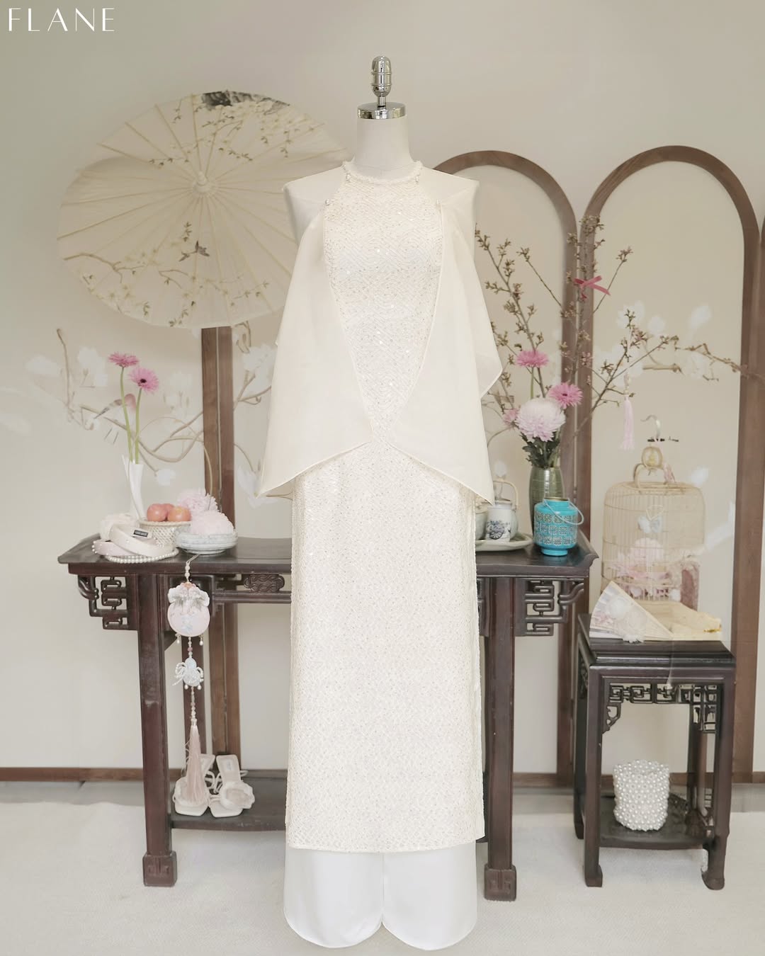 Áo Dài Uyển Khanh (Pants Do Not Include)