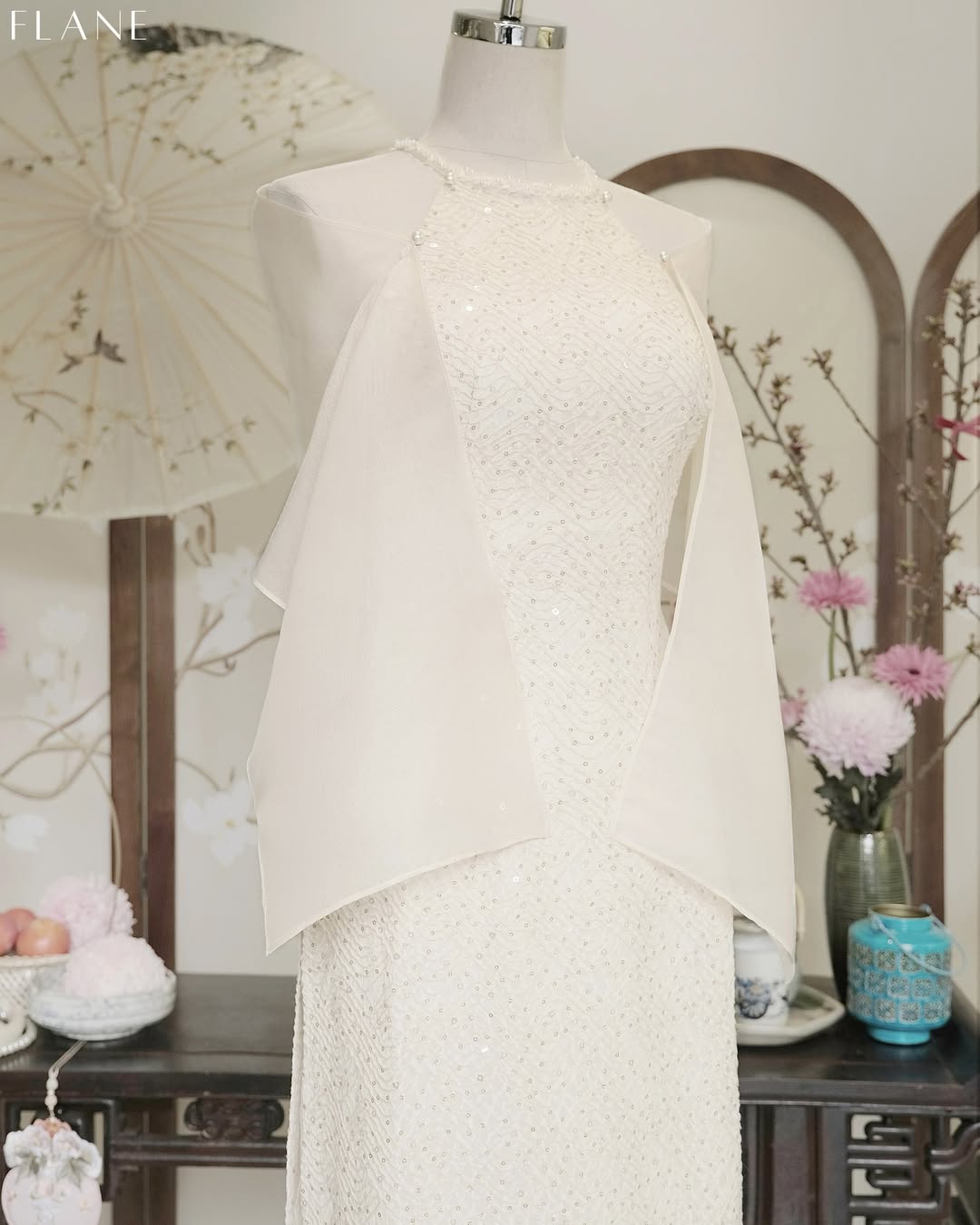 Áo Dài Uyển Khanh (Pants Do Not Include)