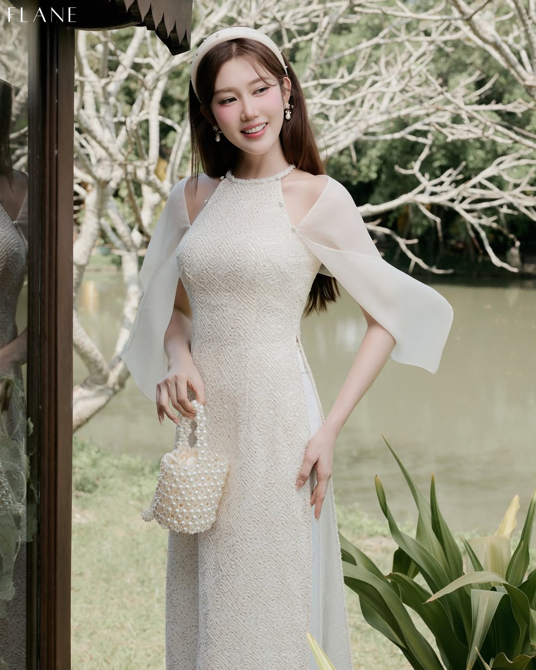 Áo Dài Uyển Khanh (Pants Do Not Include)