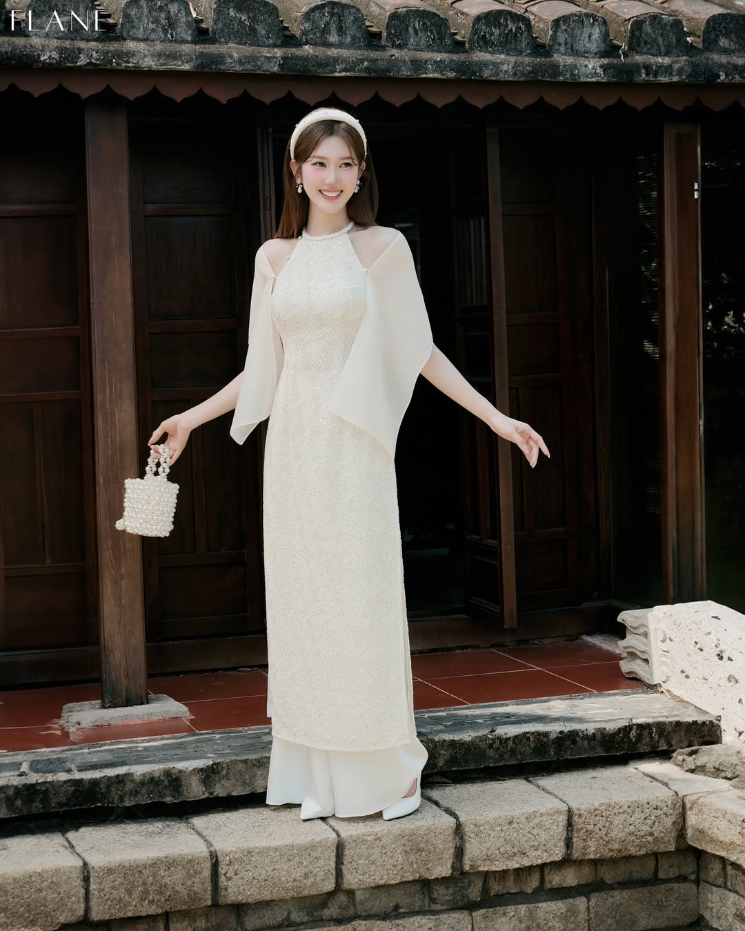 Áo Dài Uyển Khanh (Pants Do Not Include)