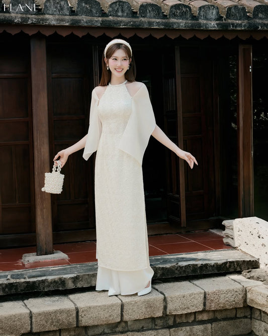 Áo Dài Uyển Khanh (Pants Do Not Include)