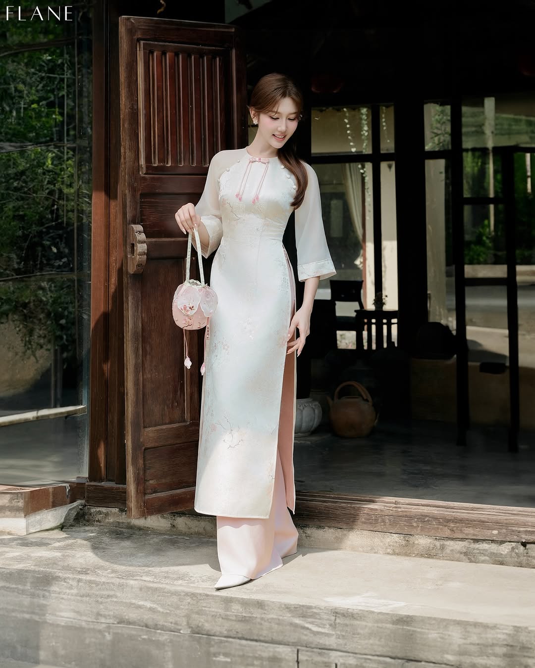 Set Áo Dài Châu Kỳ