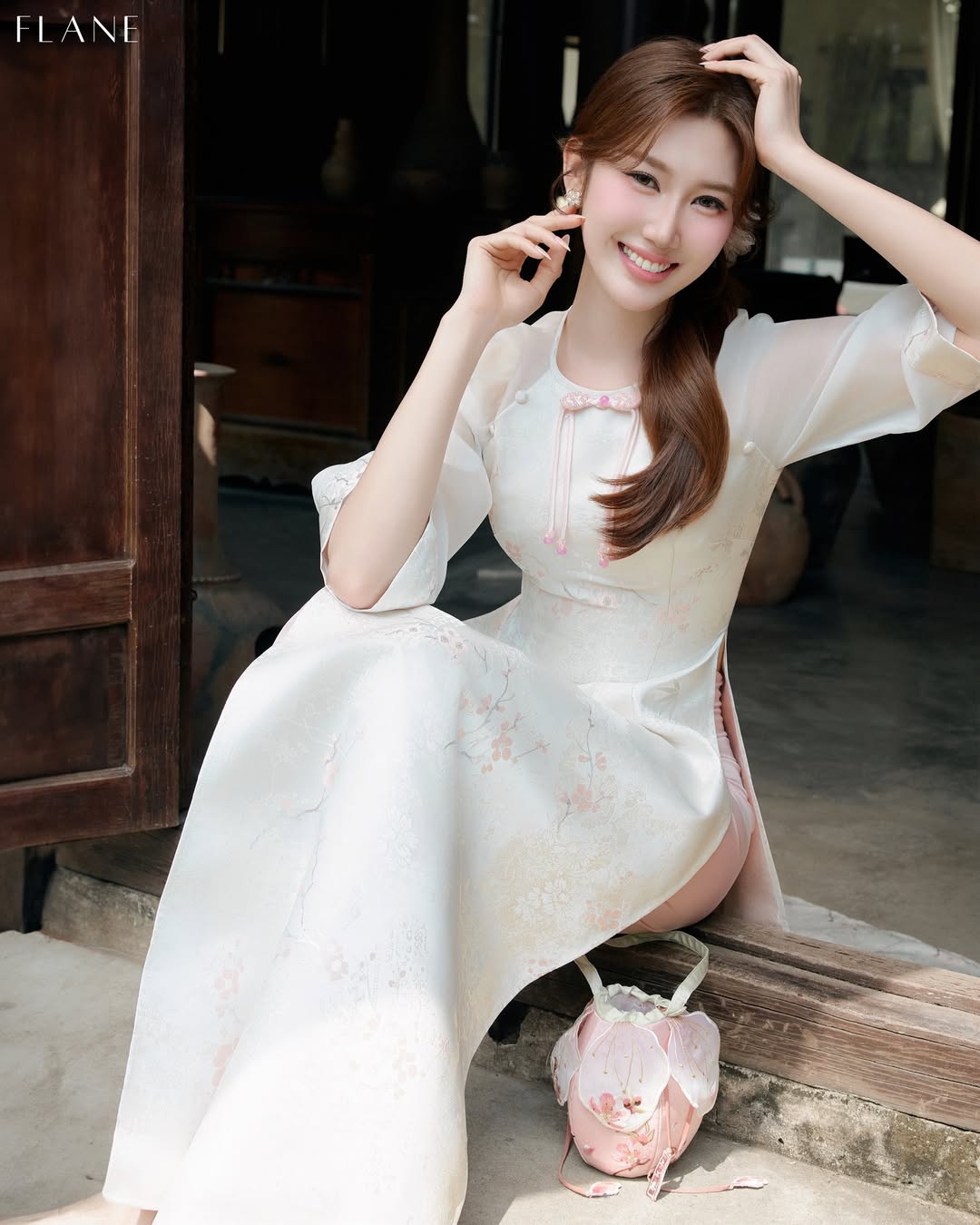 Set Áo Dài Châu Kỳ