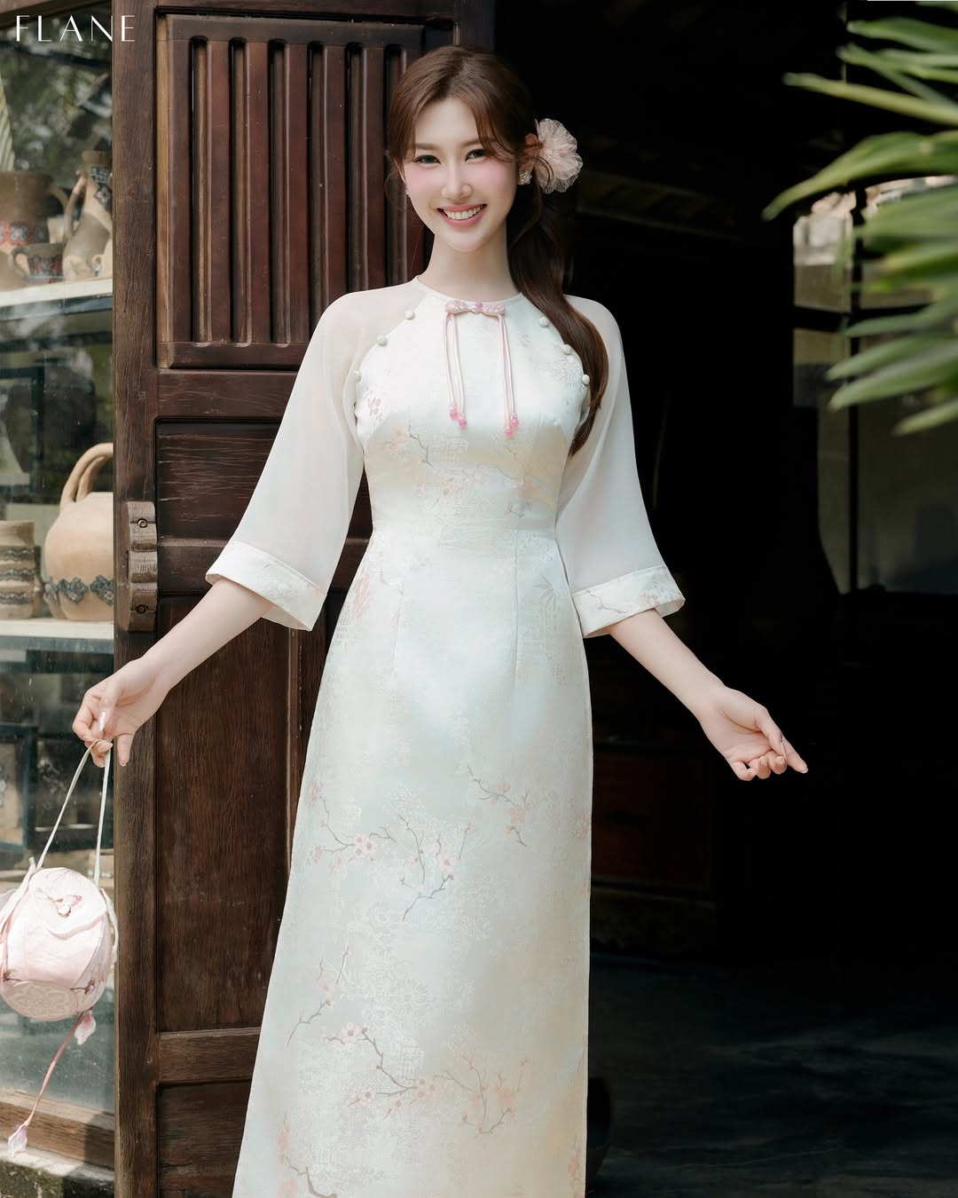 Set Áo Dài Châu Kỳ