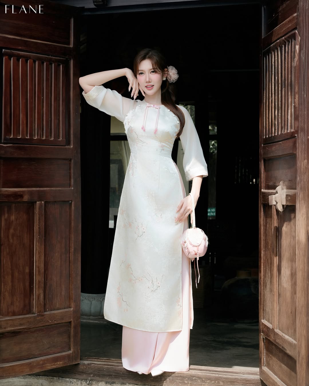 Set Áo Dài Châu Kỳ