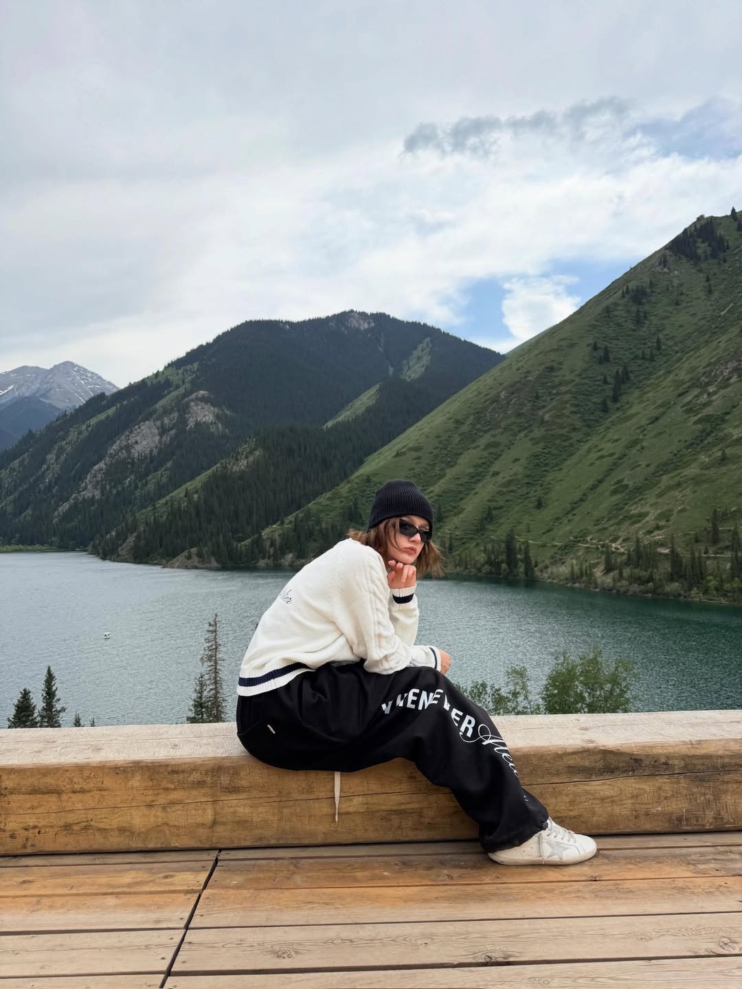 “WHENEVER” KNIT SWEATER