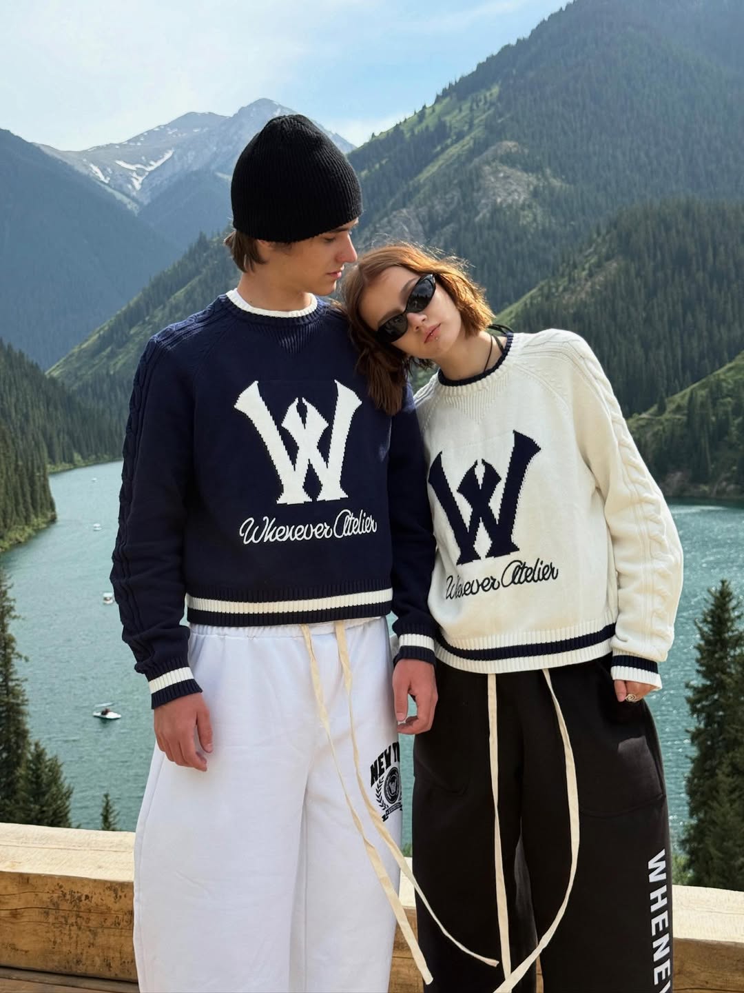 “WHENEVER” KNIT SWEATER