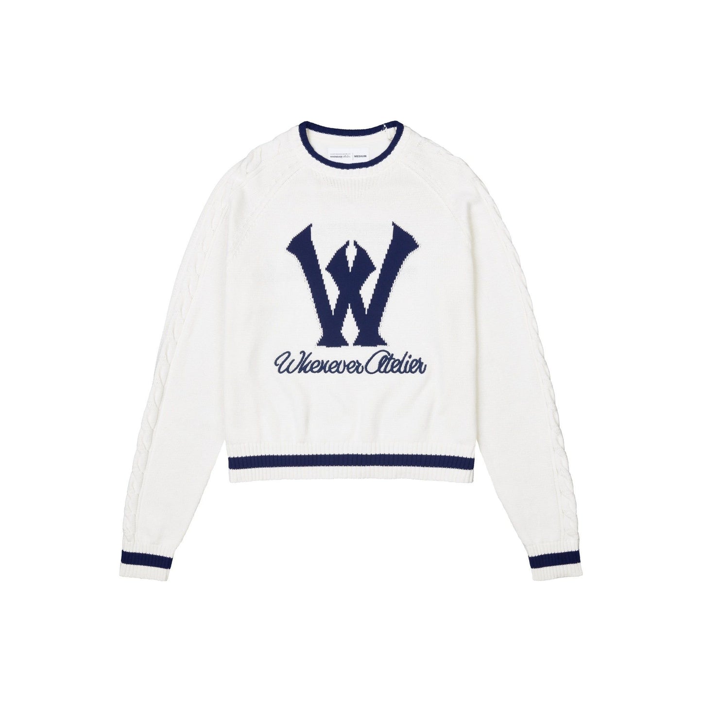 “WHENEVER” KNIT SWEATER