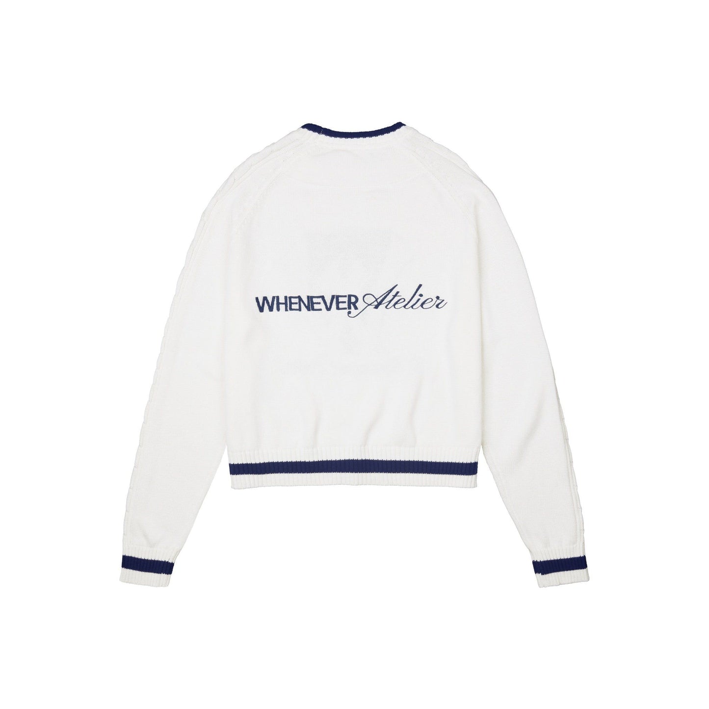“WHENEVER” KNIT SWEATER