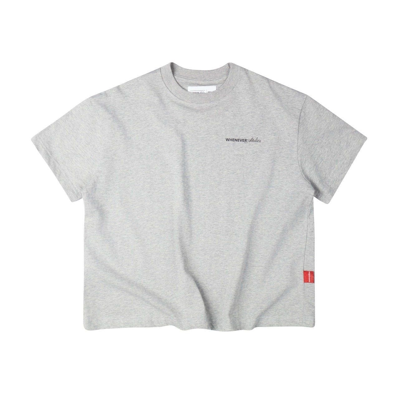 “WHENEVER” LOGO OVERSIZE T-SHIRT