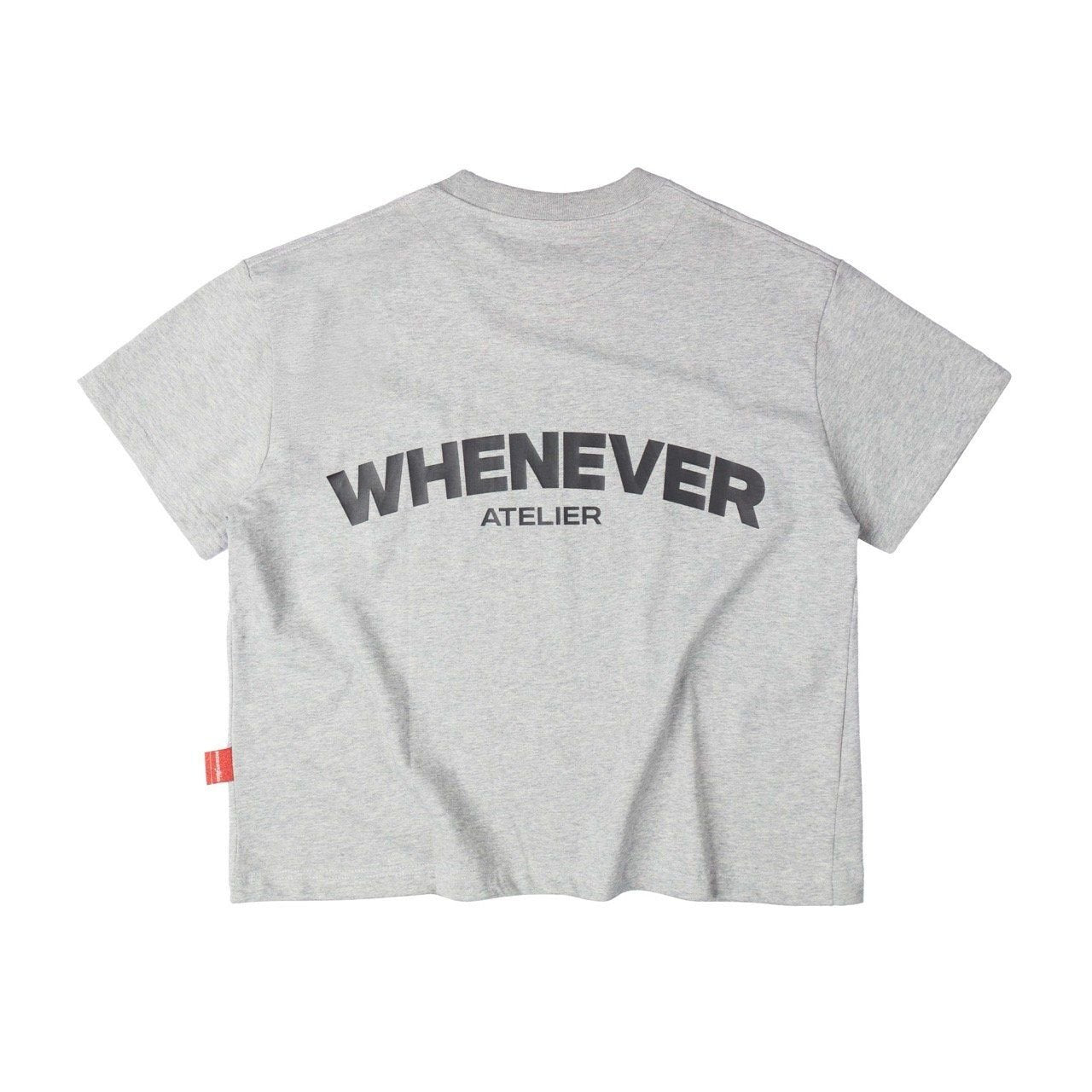 “WHENEVER” LOGO OVERSIZE T-SHIRT