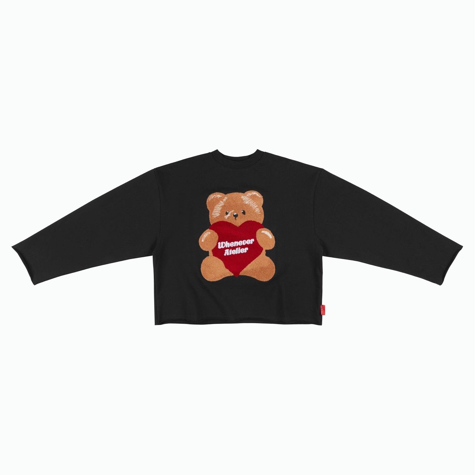 “WHENEVER” BEAR LONG SLEEVES T-SHIRT