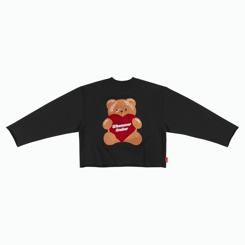 “WHENEVER” BEAR LONG SLEEVES T-SHIRT