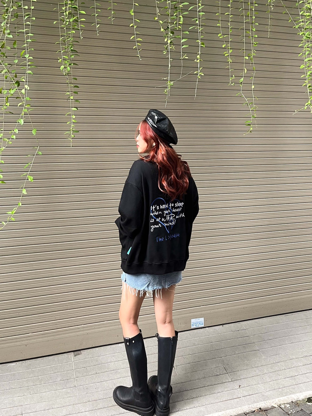 Broken Blue Heart Cardigan