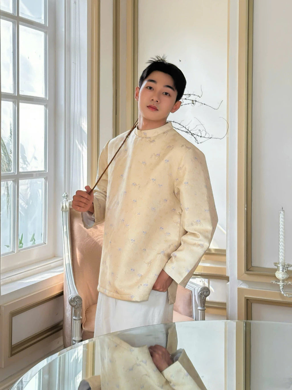 Áo Gấm Cách Tân (Pants & Accessories not Inccluded)