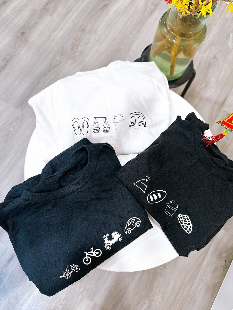 Unisex Food Vlog Tee - Gòn.