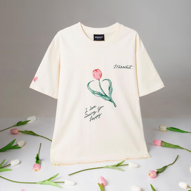 Tulip Flower Tee - Gòn.